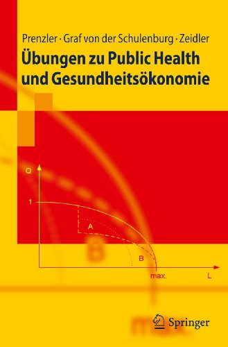 Beispielbild fr bungen zu Public Health und Gesundheitskonomie (Springer-Lehrbuch) (German Edition) zum Verkauf von GF Books, Inc.