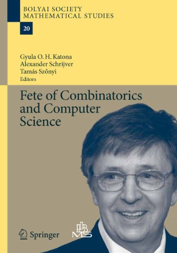 Stock image for Fete of Combinatorics and Computer Science for sale by Books Puddle