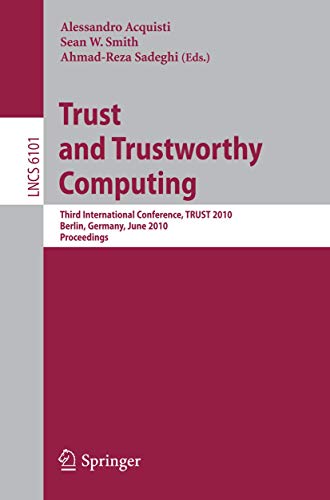 Stock image for Trust and Trustworthy Computing Security and Cryptology for sale by Blackwell's