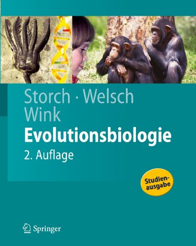 Beispielbild für Evolutionsbiologie (Springer-Lehrbuch) von Volker Storch, Ulrich Welsch, D. Arendt und T. Holstein zum Verkauf von BUCHSERVICE / ANTIQUARIAT Lars Lutzer