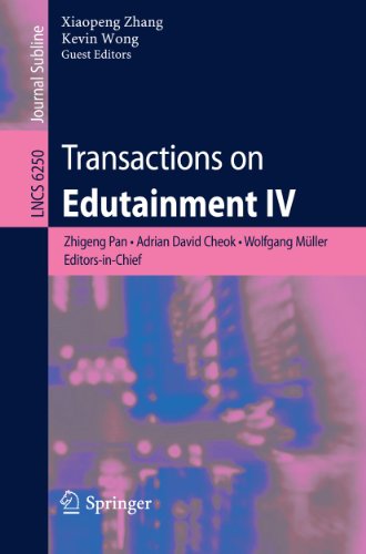 9783642144837: Transactions on Edutainment IV (Lecture Notes in Computer Science, 6250)