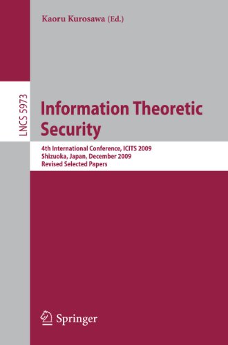 Stock image for Information Theoretic Security Security and Cryptology for sale by Blackwell's