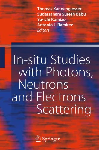In-situ Studies with Photons, Neutrons and Electrons Scattering [Hardcover ]