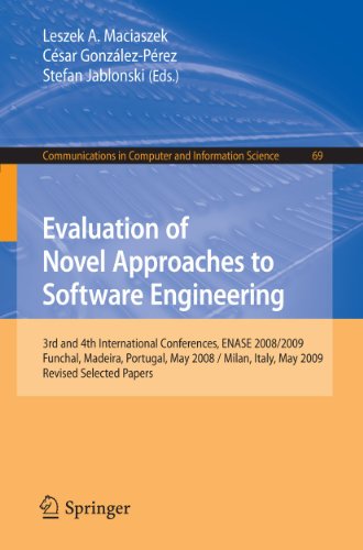 Stock image for Evaluation of Novel Approaches to Software Engineering for sale by Blackwell's