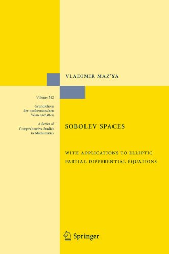 9783642155635: Sobolev Spaces: With Applications to Elliptic Partial Differential Equations