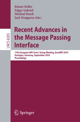 Image d?archive pour Recent Advances in the Message Passing Interface: 17th European MPI User's Group Meeting, EuroMPI 2010, Stuttgart, Germany, September 12-15, 2010, Proceedings
