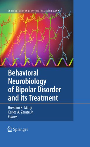 Behavioral Neurobiology of Bipolar Disorder and its Treatment - Manji, Husseini K. und Carlos A. Zarate Jr.