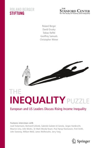 Imagen de archivo de THE INEQUALITY PUZZLE. European and US Leaders Discuss Rising Income Inequality. a la venta por Hay Cinema Bookshop Limited