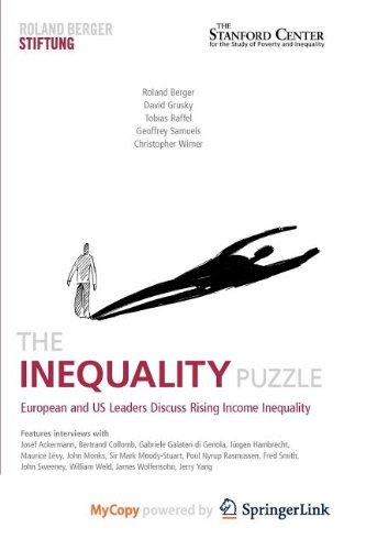 The Inequality Puzzle: European and US Leaders Discuss Rising Income Inequality (9783642158056) by Tobias Raffel David Grusky Roland Berger