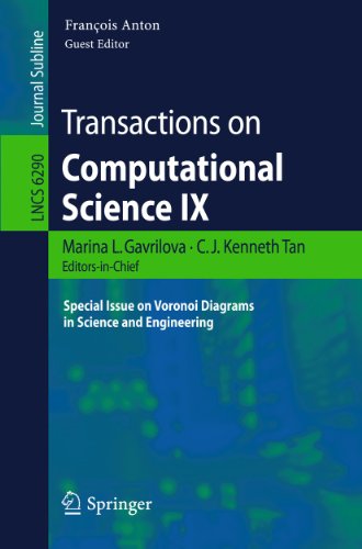 9783642160066: Transactions on Computational Science IX: Special Issue on Voronoi Diagrams in Science and Engineering: 6290 (Lecture Notes in Computer Science, 6290)