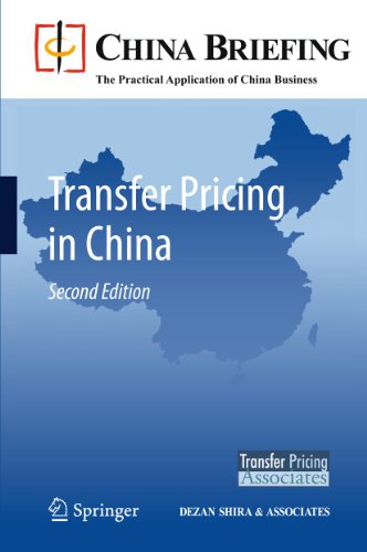 Imagen de archivo de Transfer Pricing in China a la venta por Chiron Media