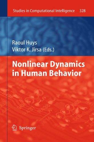 Beispielbild fr Nonlinear Dynamics in Human Behavior zum Verkauf von Buchpark