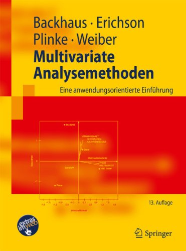 Stock image for Multivariate Analysemethoden: Eine anwendungsorientierte Einfhrung (Springer-Lehrbuch) for sale by medimops