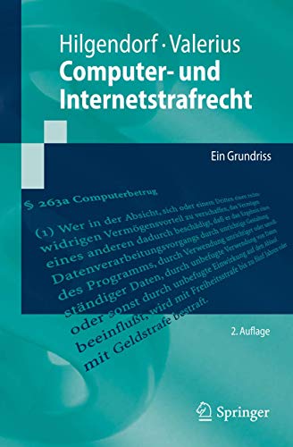 Stock image for Computer- Und Internetstrafrecht for sale by Books Puddle