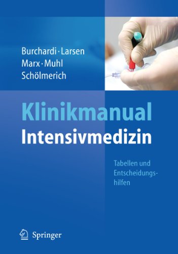 Stock image for Klinikmanual Intensivmedizin for sale by medimops