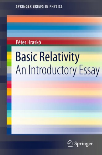 Beispielbild fr Basic Relativity : An Introductory Essay zum Verkauf von Chiron Media