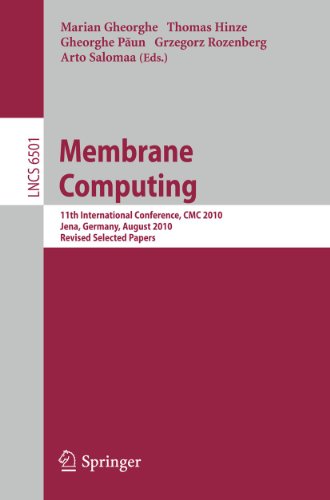 Stock image for Membrane Computing: 11th International Conference, CMC 2010, Jena, Germany, August 24-27, 2010. Revised Selected Papers for sale by ThriftBooks-Atlanta