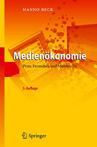 Imagen de archivo de Medienkonomie: Print, Fernsehen und Multimedia a la venta por medimops