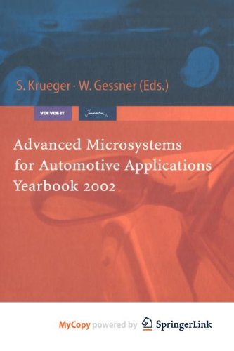 9783642182143: Advanced Microsystems for Automotive Applications Yearbook 2002