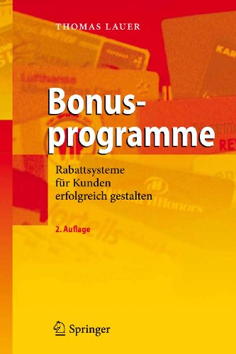 9783642191176: Bonusprogramme: Rabattsysteme fr Kunden erfolgreich gestalten (German Edition)