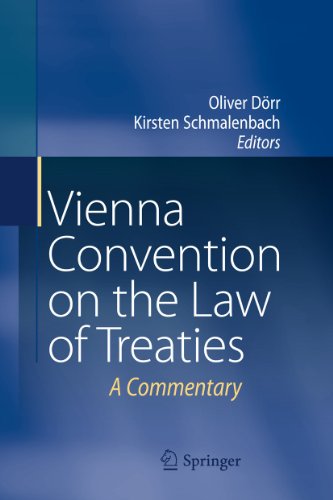 Vienna convention on the law of treaties. A commentary.