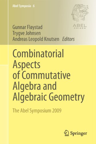 Combinatorial aspects of commutative algebra and algebraic geometry Abel prisen.