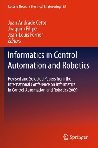 Beispielbild fr Informatics in Control Automation and Robotics : Revised and Selected Papers from the International Conference on Informatics in Control Automation and Robotics 2009 zum Verkauf von Buchpark