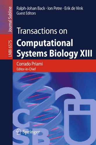 Stock image for Transactions on Computational Systems Biology XIII (Lecture Notes in Computer Science, 6575) for sale by HPB-Red