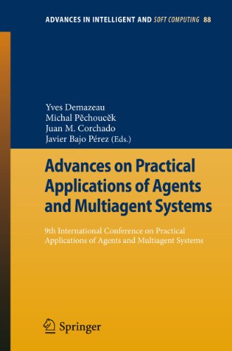 9783642198748: Advances on Practical Applications of Agents and Multiagent Systems: 9th International Conference on Practical Applications of Agents and Multiagent ... in Intelligent and Soft Computing, 88)