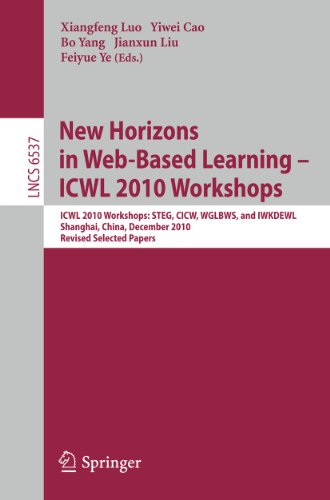 Immagine dell'editore per New Horizons in Web Based Learning -- ICWL 2010 Workshops: ICWL 2010 Workshops: STEG, CICW, WGLBWS and IWKDEWL, Shanghai, China, December 7-11, 2010, ... (Lecture Notes in Computer Science, 6537) venduto da Lucky's Textbooks
