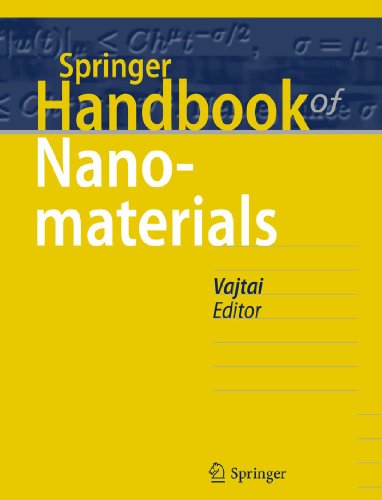 Stock image for Springer Handbook of Nanomaterials (Springer Handbooks) [Hardcover] Vajtai, Robert for sale by SpringBooks