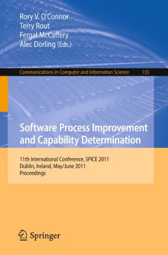 Stock image for Software Process Improvement and Capability Determination: 11th International Conference, SPICE 2011, Dublin, Ireland, May 30 - June 1, 2011. . in Computer and Information Science) for sale by medimops