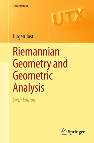 Riemannian Geometry and Geometric Analysis, 6th - Jost, Jurgen