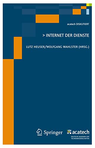 9783642215063: Internet Der Dienste (Acatech Diskutiert)