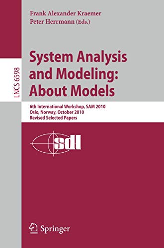 Imagen de archivo de System Analysis and Modeling a la venta por Blackwell's