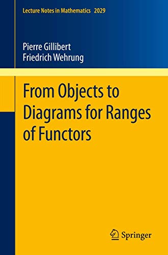 Stock image for From Objects to Diagrams for Ranges of Functors for sale by Chiron Media