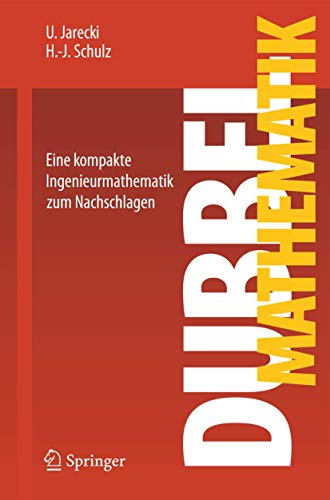 9783642220586: Dubbel Mathematik: Eine kompakte Ingenieurmathematik zum Nachschlagen (German Edition)