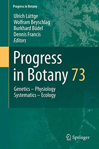 Stock image for Progress in Botany Vol. 73 for sale by Mispah books