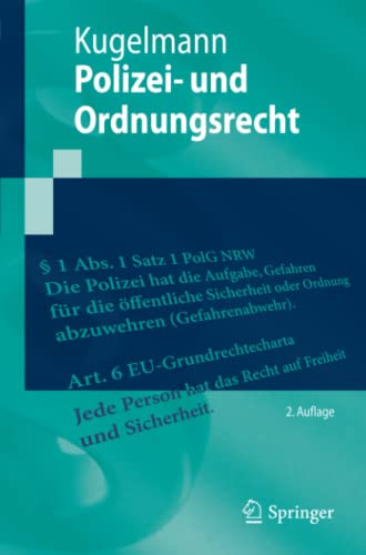 Stock image for Polizei- Und Ordnungsrecht (Springer-Lehrbuch) (German Edition) for sale by medimops