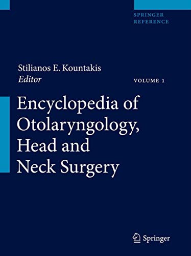 9783642234989: Encyclopedia of Otolaryngology: Head and Neck Surgery