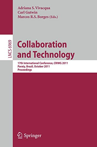 Collaboration and Technology - Vivacqua, Adriana S.|Gutwin, Carl|Borges, Marcos R.S.