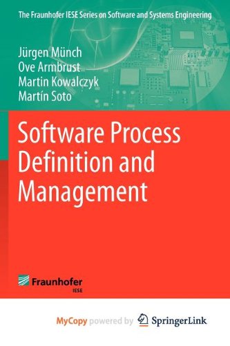 9783642242922: Software Process Definition and Management
