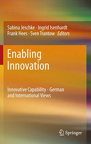 Beispielbild fr Enabling Innovation: Innovative Capability - German and International Views zum Verkauf von Saint Georges English Bookshop