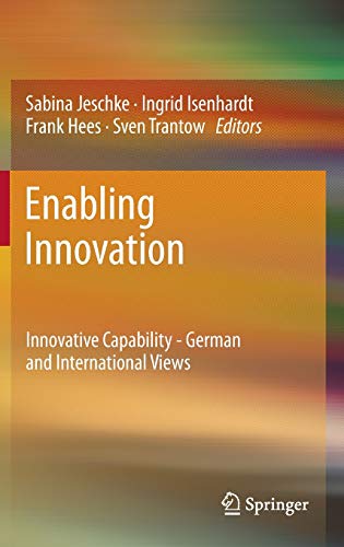 9783642245022: Enabling Innovation: Innovative Capability - German and International Views