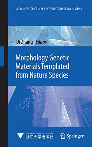 Imagen de archivo de Morphology Genetic Materials Templated from Nature Species. a la venta por Gast & Hoyer GmbH
