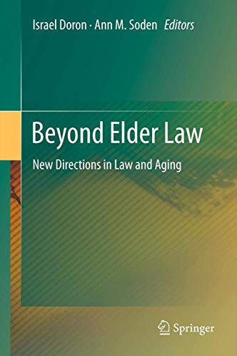 Stock image for Beyond Elder Law: New Directions in Law and Aging for sale by GF Books, Inc.