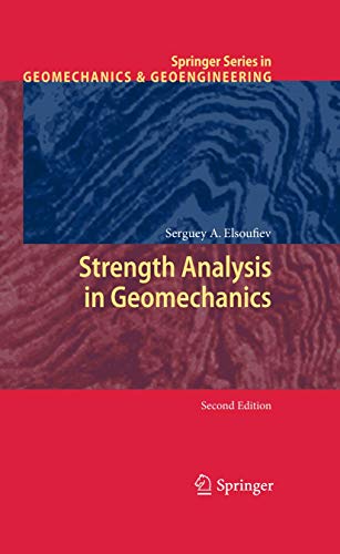 Stock image for Strength Analysis in Geomechanics (Springer Series in Geomechanics and Geoengineering) for sale by Lucky's Textbooks