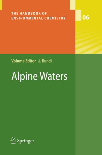 9783642262166: Alpine Waters: 6 (The Handbook of Environmental Chemistry)