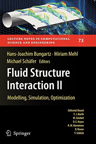 9783642265235: Fluid Structure Interaction II: Modelling, Simulation, Optimization