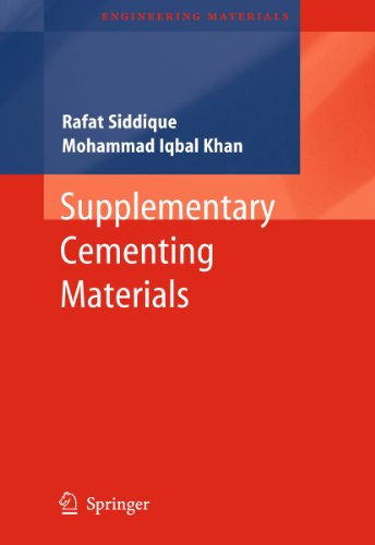 9783642267604: Supplementary Cementing Materials (Engineering Materials)